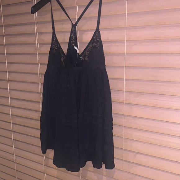 Free People | Sweet Pea Tank Size Small Black - Picture 6 of 8
